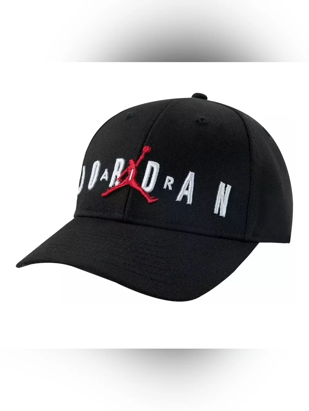 Jordan Boys' Structured Black Strapback Hat brand‎ new